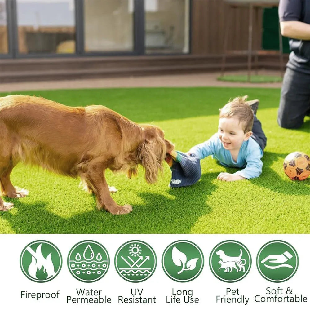 tapis herbe artificielle chiens moderne vert réutilisable extérieur jardin patio
