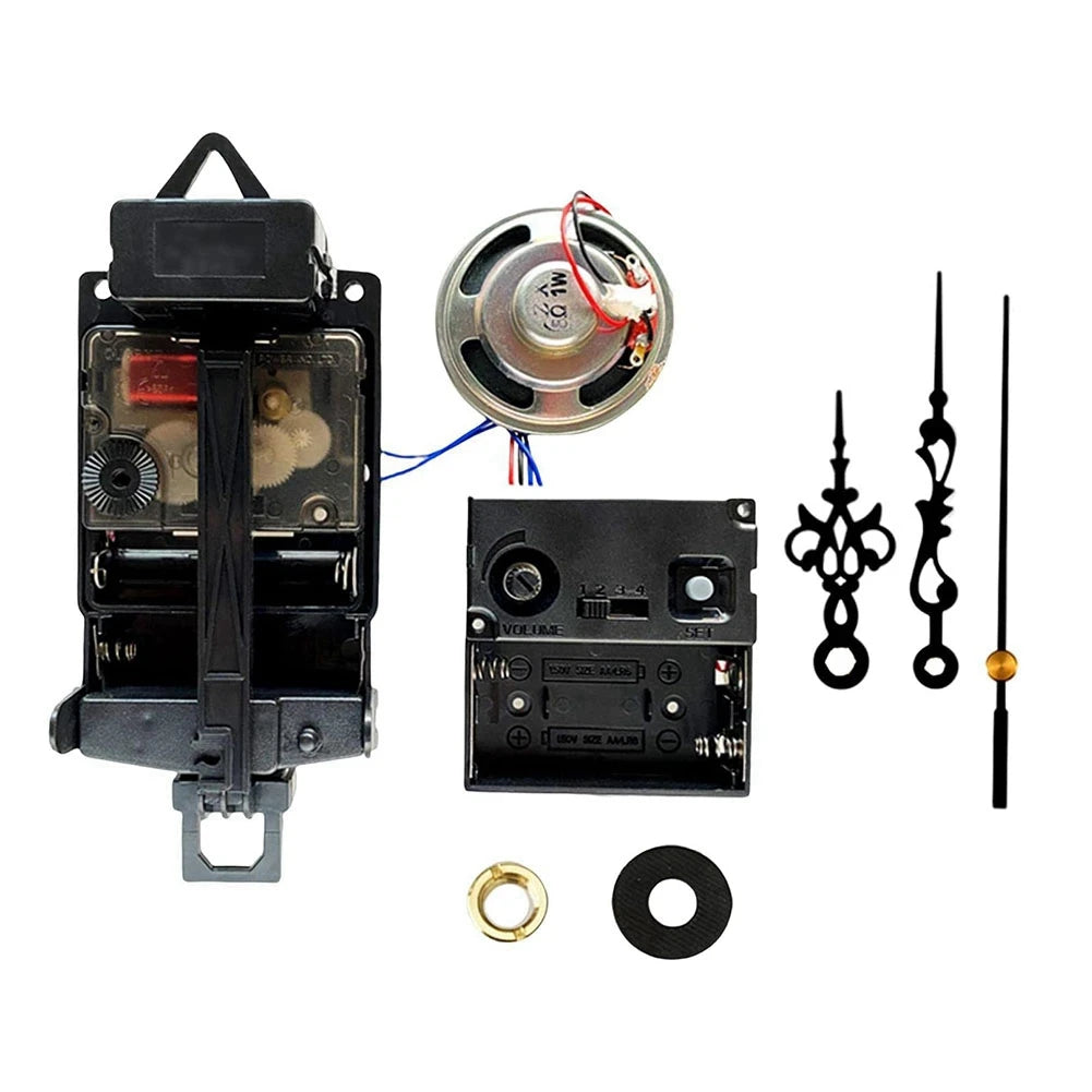 kit montre mécanique aiguilles métal noir doré classique adhésif cadran batteries engrenages vintage horloges