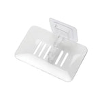 porte savon mural transparent adhésif moderne vert marron noir blanc