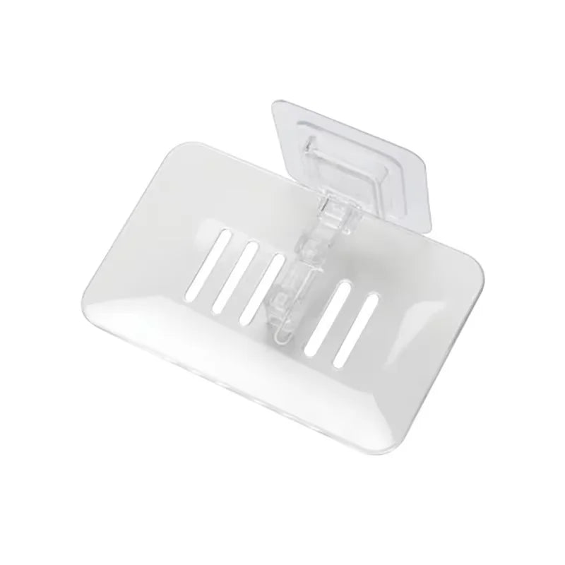 porte savon mural transparent adhésif moderne vert marron noir blanc