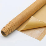 tissu lin adhésif bricolage décoration livre couverture armure murale boîte cadeaux oreiller rustic naturel