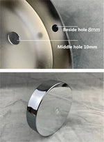 disques métalliques or clair or chrome modernes 10cm 12cm 15cm 16cm 18cm 20cm