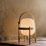 lampe table bois blanc minimaliste led interrupteur tactile chambre salon decoration moderne