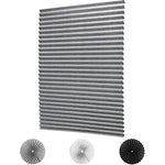 store lamelles noir blanc moderne clips opaques 60x150cm 60x180cm 90x150cm 90x180cm portable chambre cuisine