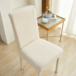 housse chaise moderne tissu extensible protecteur siège salle manger banquet