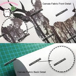 toiles d'art minimaliste feuilles vertes naturelles cadres bois vert blanc beige