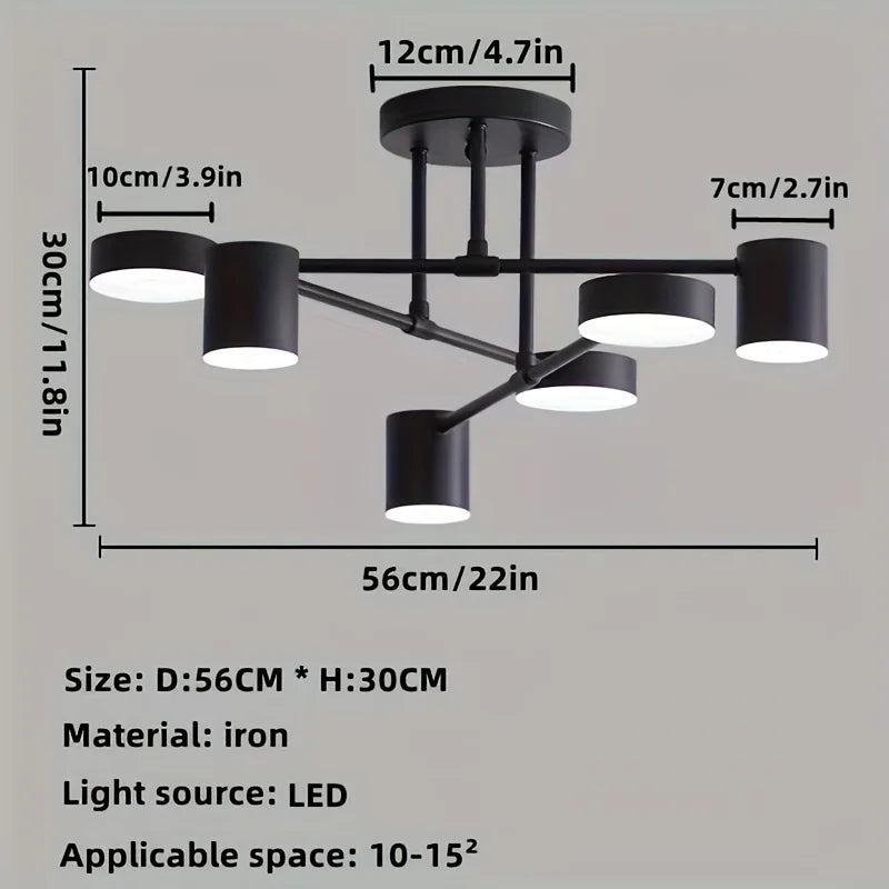 lampe suspendue moderne noire éclairage quotidien ampoules led 90 260v toucher interrupteur 56cm 30cm