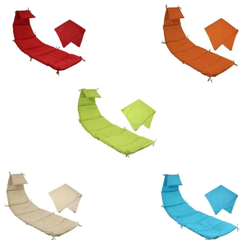 coussin chaise suspendue imperméable coton polyester rouge orange vert clair moderne minimaliste