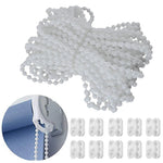 chaîne blanches modernes 10m clips blancs opaques rechargeable
