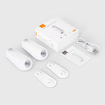 veilleuse led blanc moderne capteur mouvement adhésif couleurs usb translucide chambre couloir