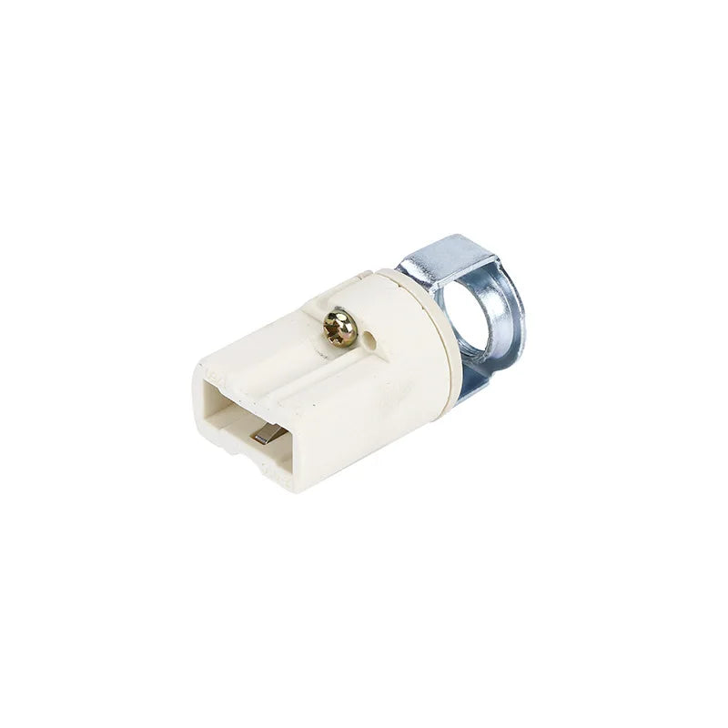 connecteur électrique blanc céramique ridé industriel vis écrou jusqu'à 60w 250v