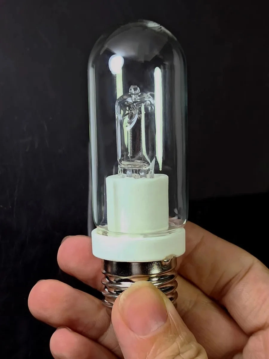 ampoule halogène e27 haute temperature antidéflagrante transparente blanc classique 150w tungstène isolation