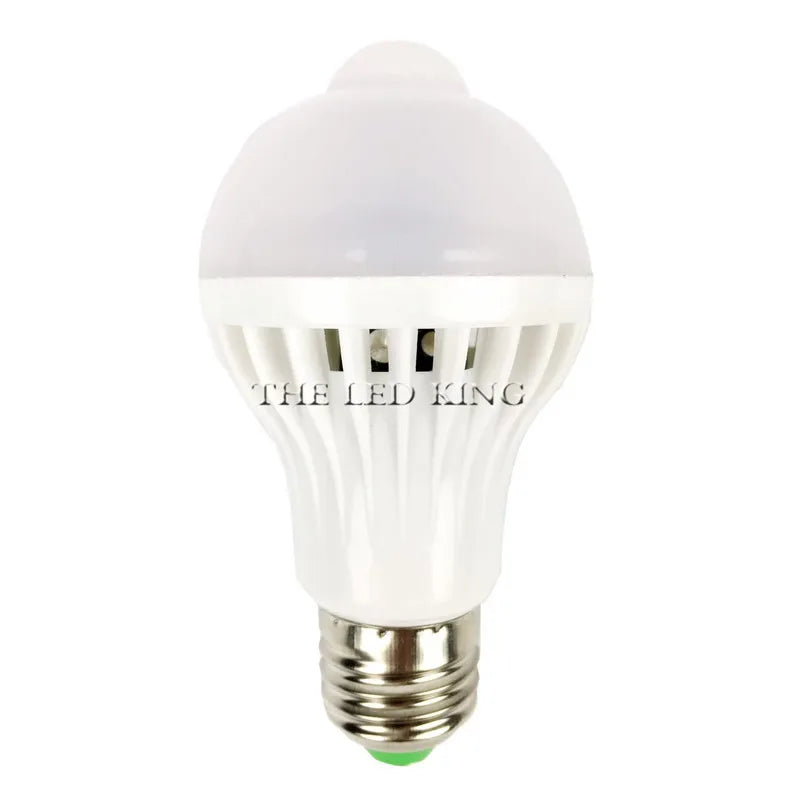 ampoule led blanc froide détecteur mouvement 12w 18w e27 ip42 moderne 80000h 5500k 7000k