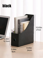 organisateur livres documents plateau plastique couleur beige noir minimaliste modernes snap fit