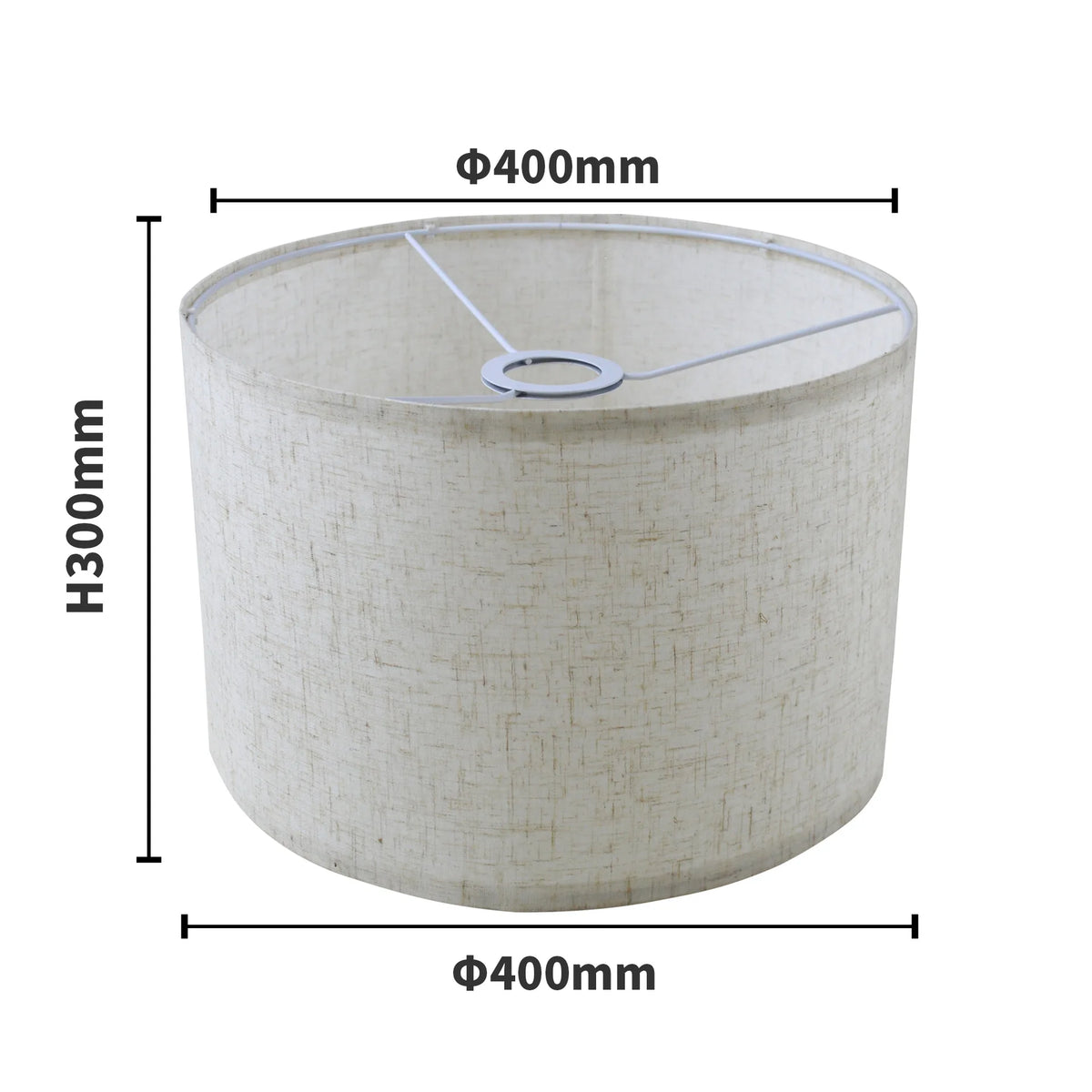 abat jour gris moderne toile lin lampes table facile assembler