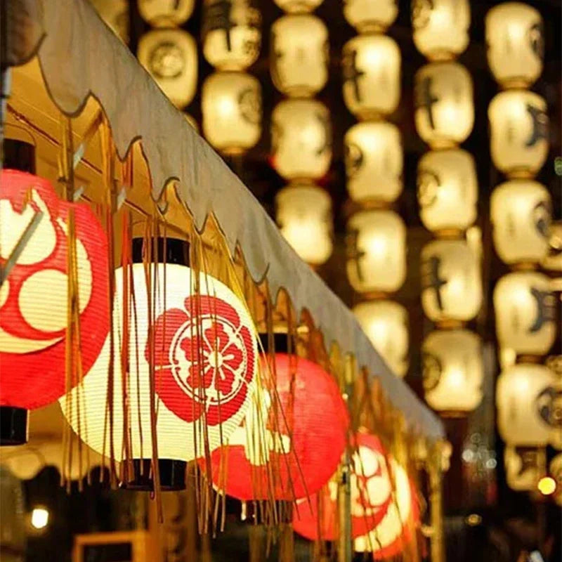lanternes japonaises ukiyo mariage anniversaire noël thème traditionnel opaques motifs fleurs poissons