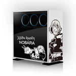 autocollants graphiques anime gojo yuji blanc noir décoration boîte rangement modernes stickers opaques