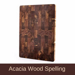 planches découpe marron rayures diagonales acacia résistante eau naturelle rustique