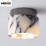 lampe marbre moderne blanc noir beige éclairage led opacité facile éclairage quotidien