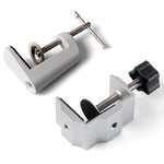 pinces modernes matériaux fer plastique finition chrome noir blanche vis serrage