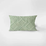 taie d'oreiller moderne motif feuille monstera verte tissu polyester 30x50cm decoration salon lit housse