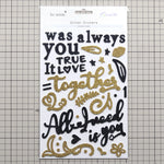 stickers décoratifs 3d pailletés lettres cœurs romantiques scrapbooking agenda journalisation