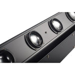 projecteur led scène dmx noir moderne boutons contrôle affichage numérique 96w 90v240v