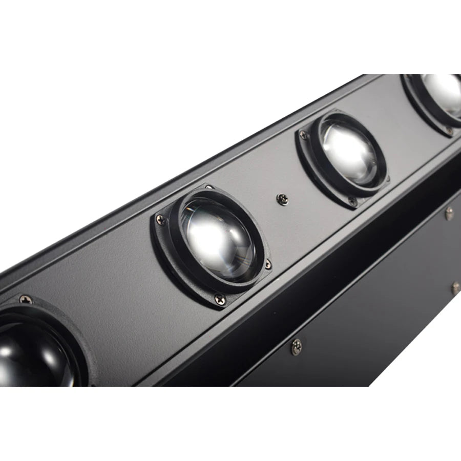 projecteur led scène dmx noir moderne boutons contrôle affichage numérique 96w 90v240v