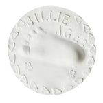 cadre photo enfant empreintes main pied blanc clips classique matériau opacité souvenir croissance