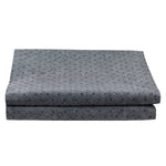 tissu polyester coton gris petits motifs géométriques moderne résistant abrasion durableUsageIdéo