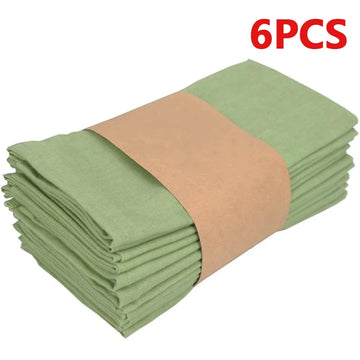 serviette table polyester vert olive unie cuisine salle manger décoration mariage