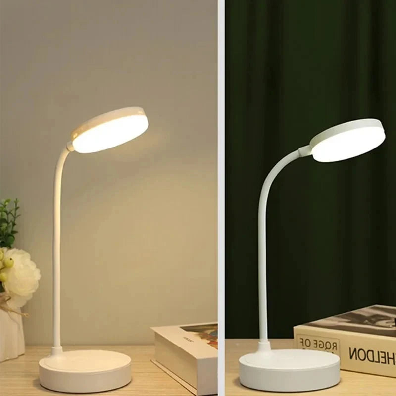 lampe rechargeable led moderne interrupteur poussoir éclairage lecture blanc minimaliste