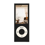 miroir acrylique contemporain noir rouge plat sans cadre salon chambre