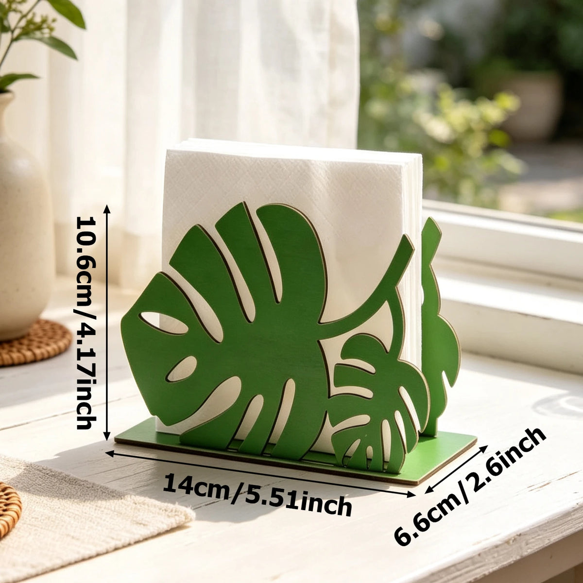 porte serviettes bois ancre thème marin welcome hilton head napkin holder deco table moderne