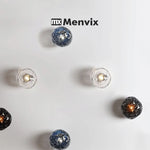 applique murale contemporaine minimaliste adhésive led noir blanche bleue dorée