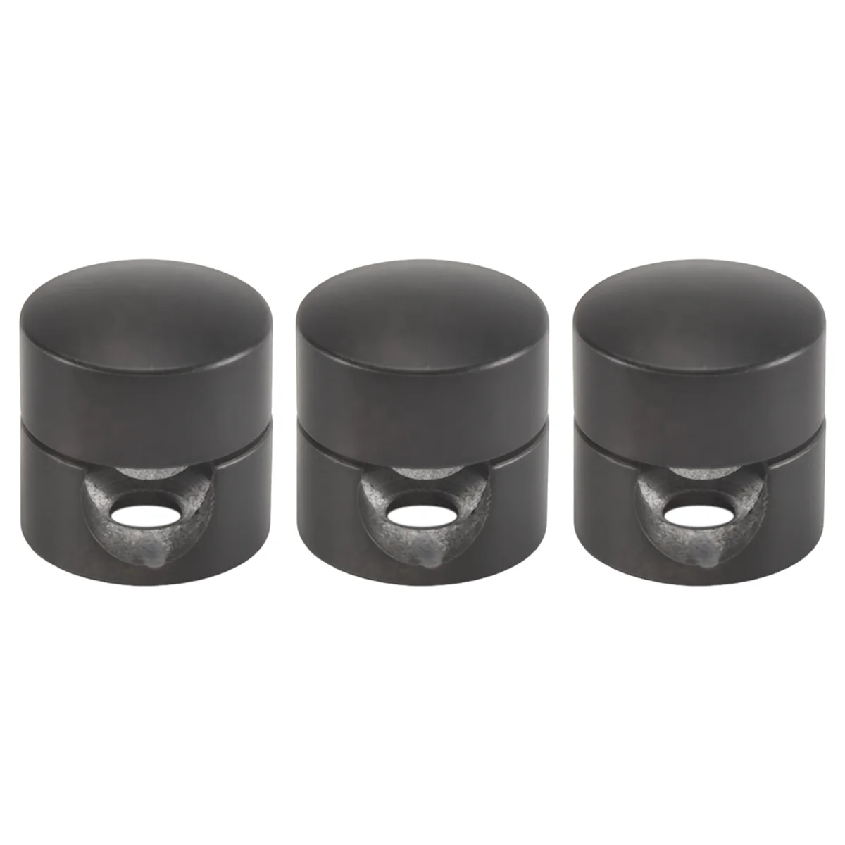 boucles fixation câbles noires vis modernes outil bricolage noir mat opaques