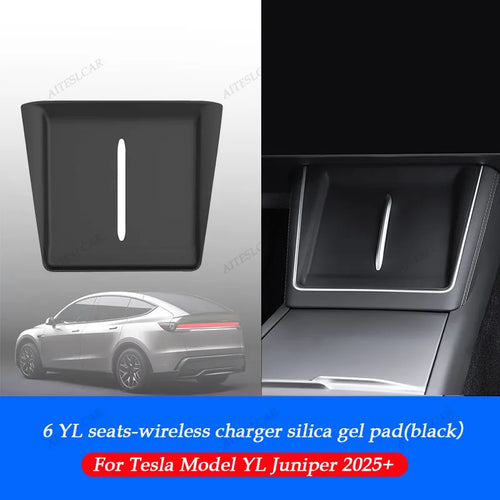 chargeur sans fil moderne adhésif silicone opaque noir blanc protection voiture