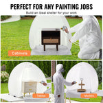 tente pop up peinture spray protection sol meubles utilitaire moderne