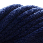 serviettes bain coton brodées géométriques bleu marine marron blanc absorbantes machine