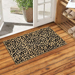 tapis sol léopard moderne 80x120cm 120x160cm 40x60cm résistant polyester
