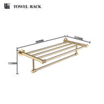 accessoires salle bain doré porte savon porte serviette barre verticale barre horizontale porte verre