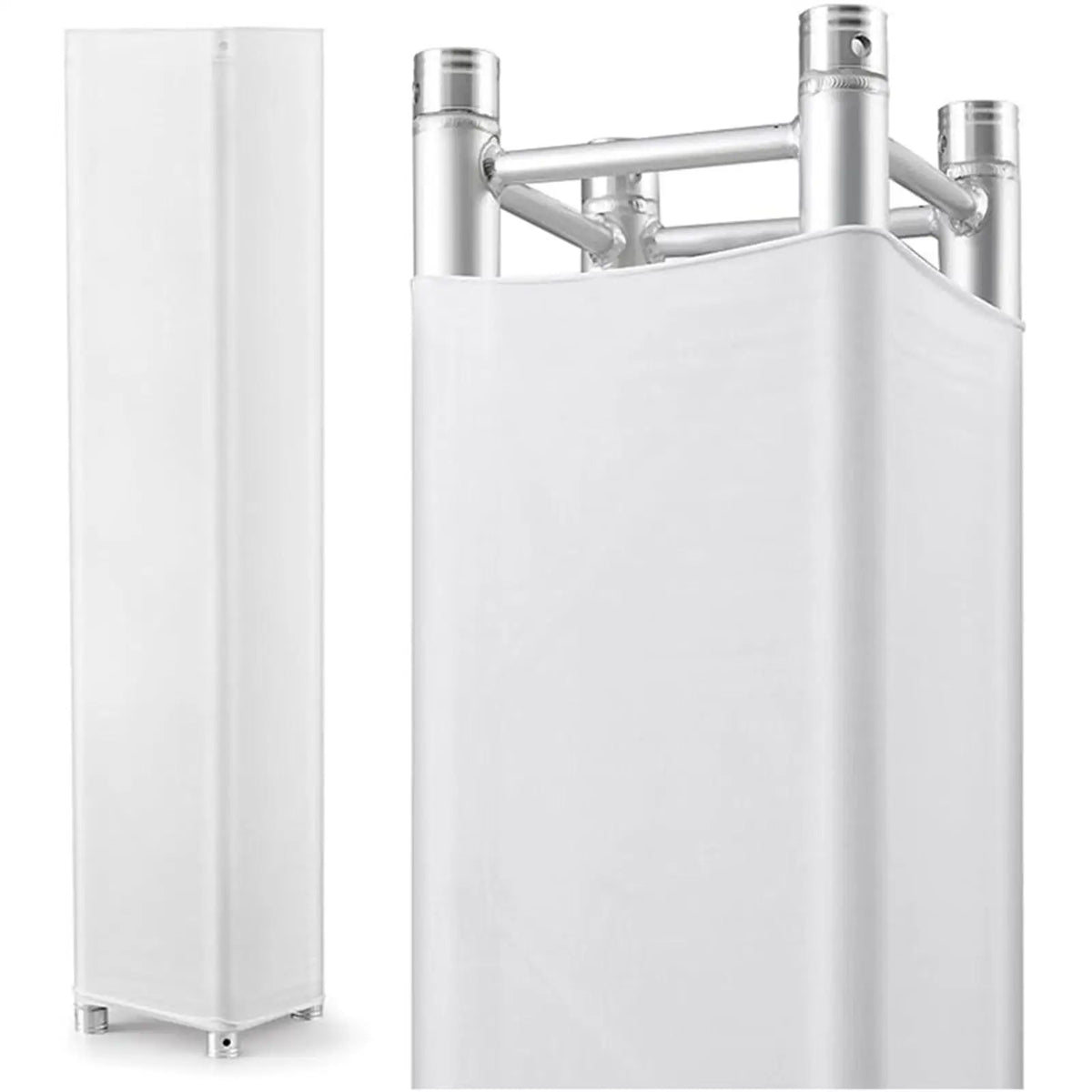 housse élastique truss scène mariage célébration concert blanc noir moderne facile