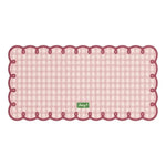 tapis moderne carreaux beige rose bleu adhésif 30x60cm 35x80cm opaquet décors