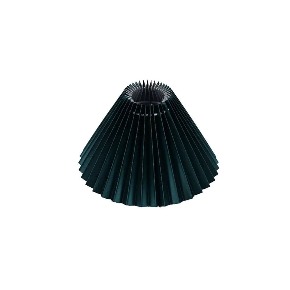 abat jour plissé moderne blanc rose vert pliable opaque salon chambre