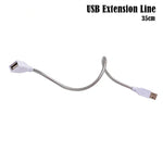 lampe led flexible couleurs multiples usb alimentée moderne clips fixation interrupteur