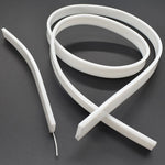 tube flexible protection ruban led blanc translucide moderne 12mm(ws2812) sans motif surface lisse