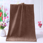 serviette bain microfibre bleu marron violet ultra absorbante séchage rapide douce moderne