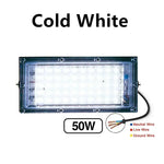projecteur led violet blanc moderne ip65 50w 100w grille clips