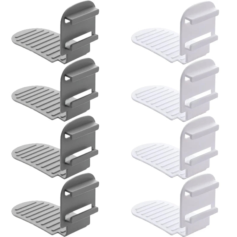 clips lit anti dérapants blanc gris adhésifs ajustables multifonctionnels modernes