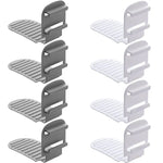 clips lit anti dérapants blanc gris adhésifs ajustables multifonctionnels modernes